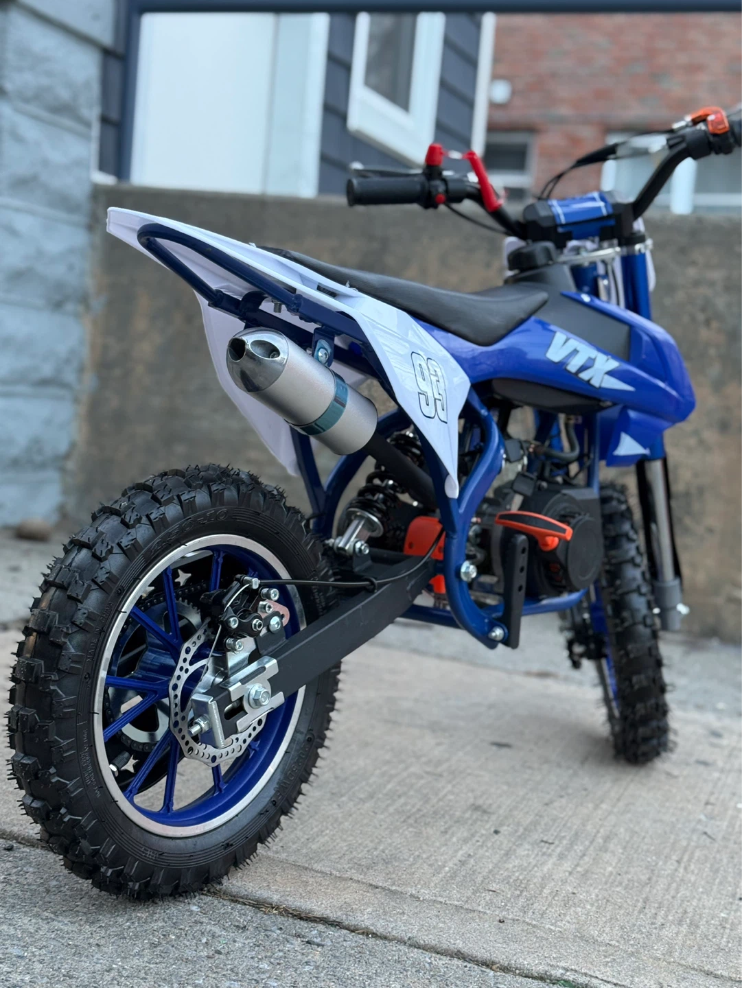 VTX Kids Blue Dirt Bike 50CC