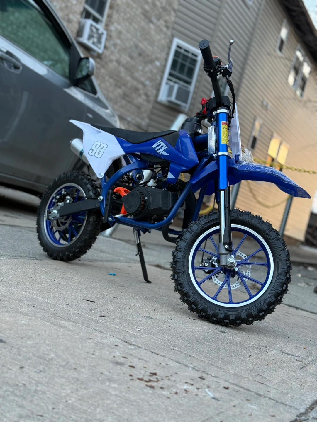 VTX Kids Blue Dirt Bike 50CC - photo 3