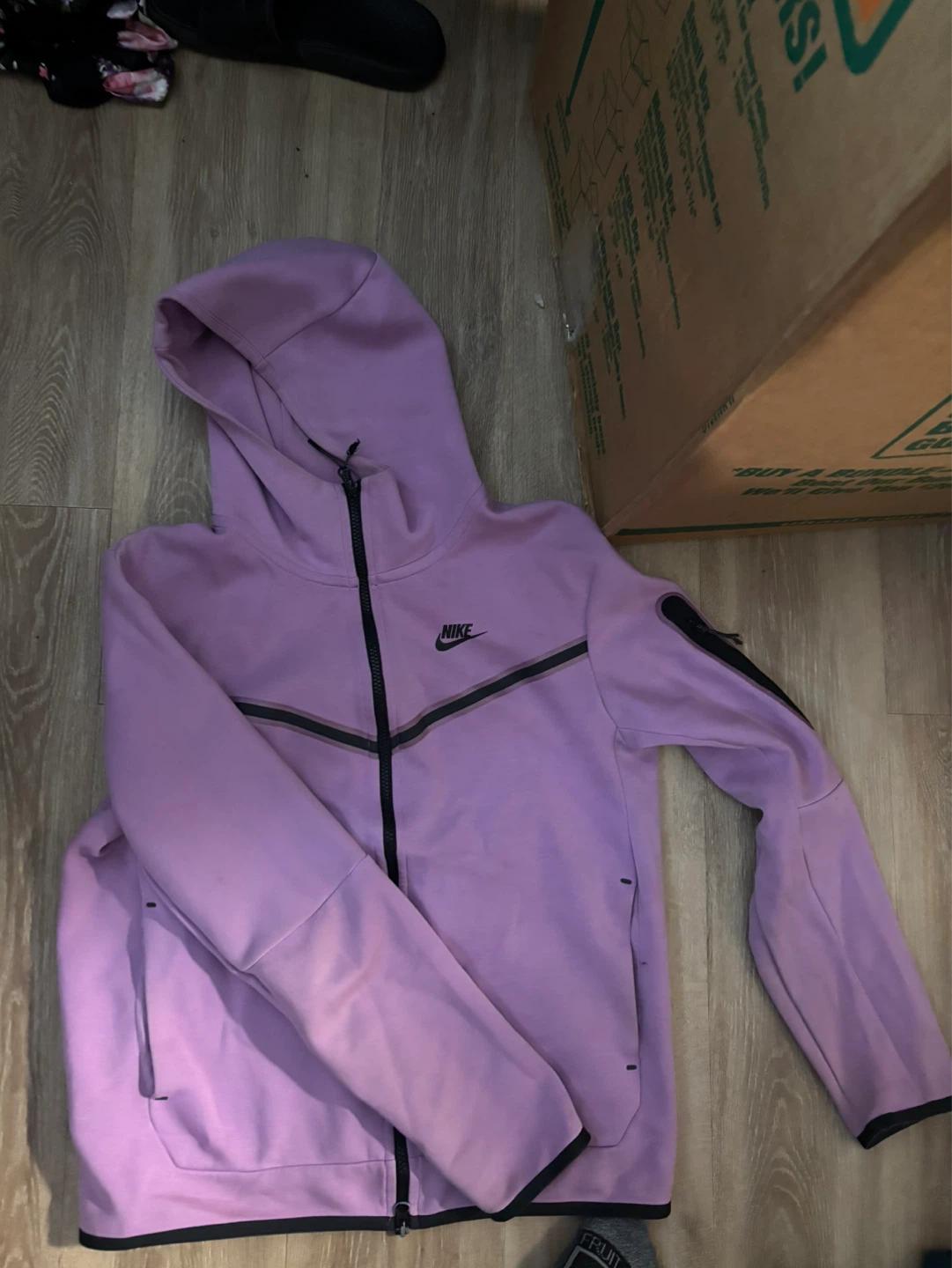 Nike Tech Fleece Hoodie Purple