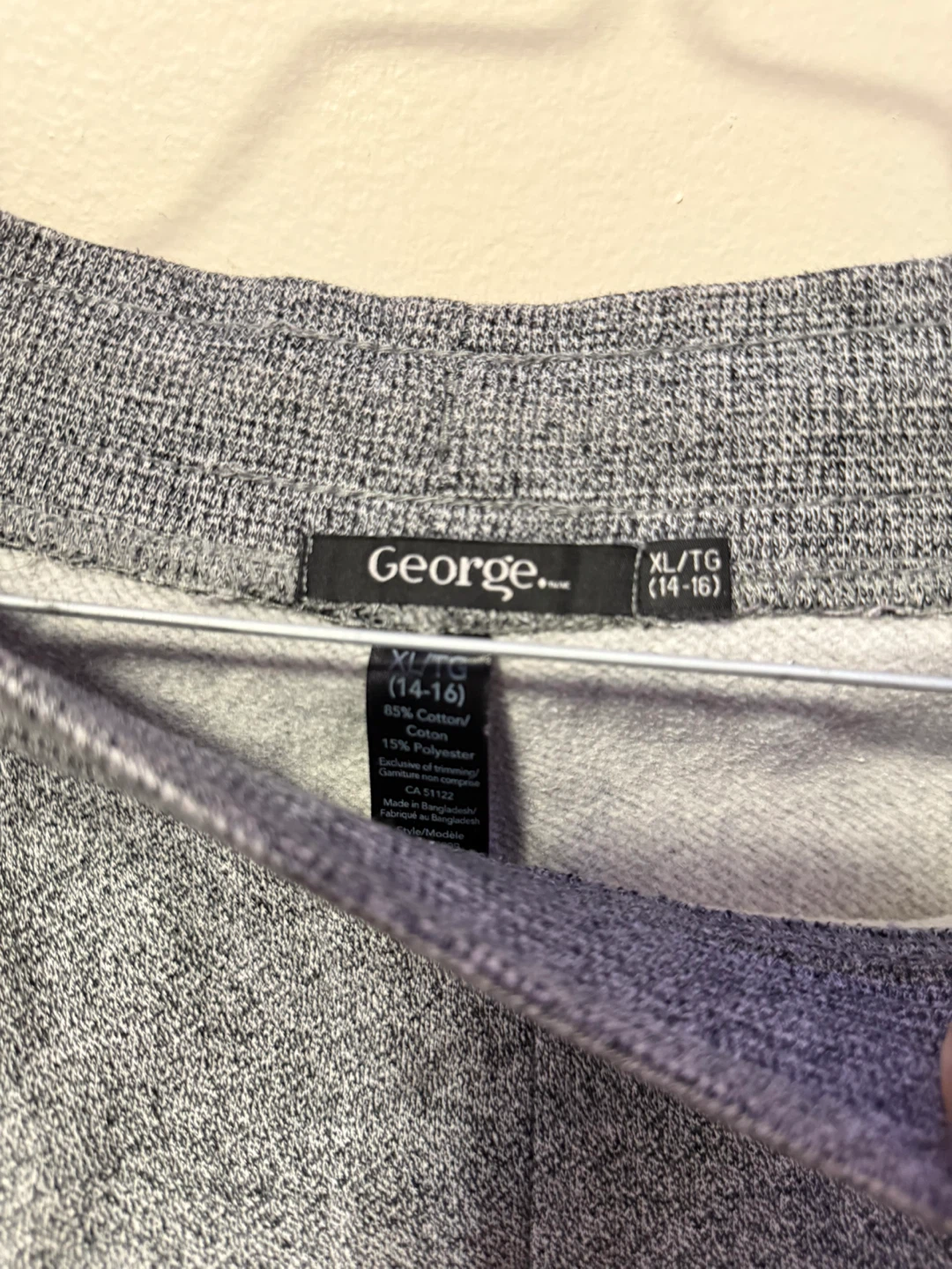 George Grey Sweatpants XL/TG (14-16) - photo 2