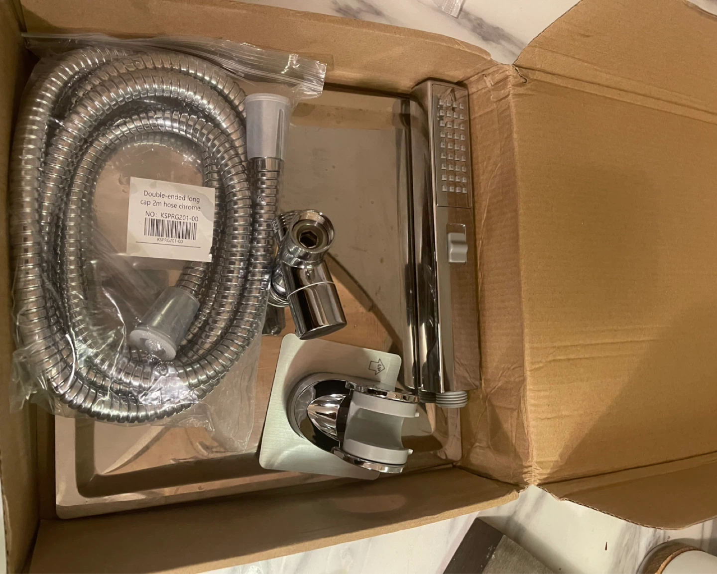 10 Inch Rainfall Shower Head Set with Handheld Sprayer - photo 3