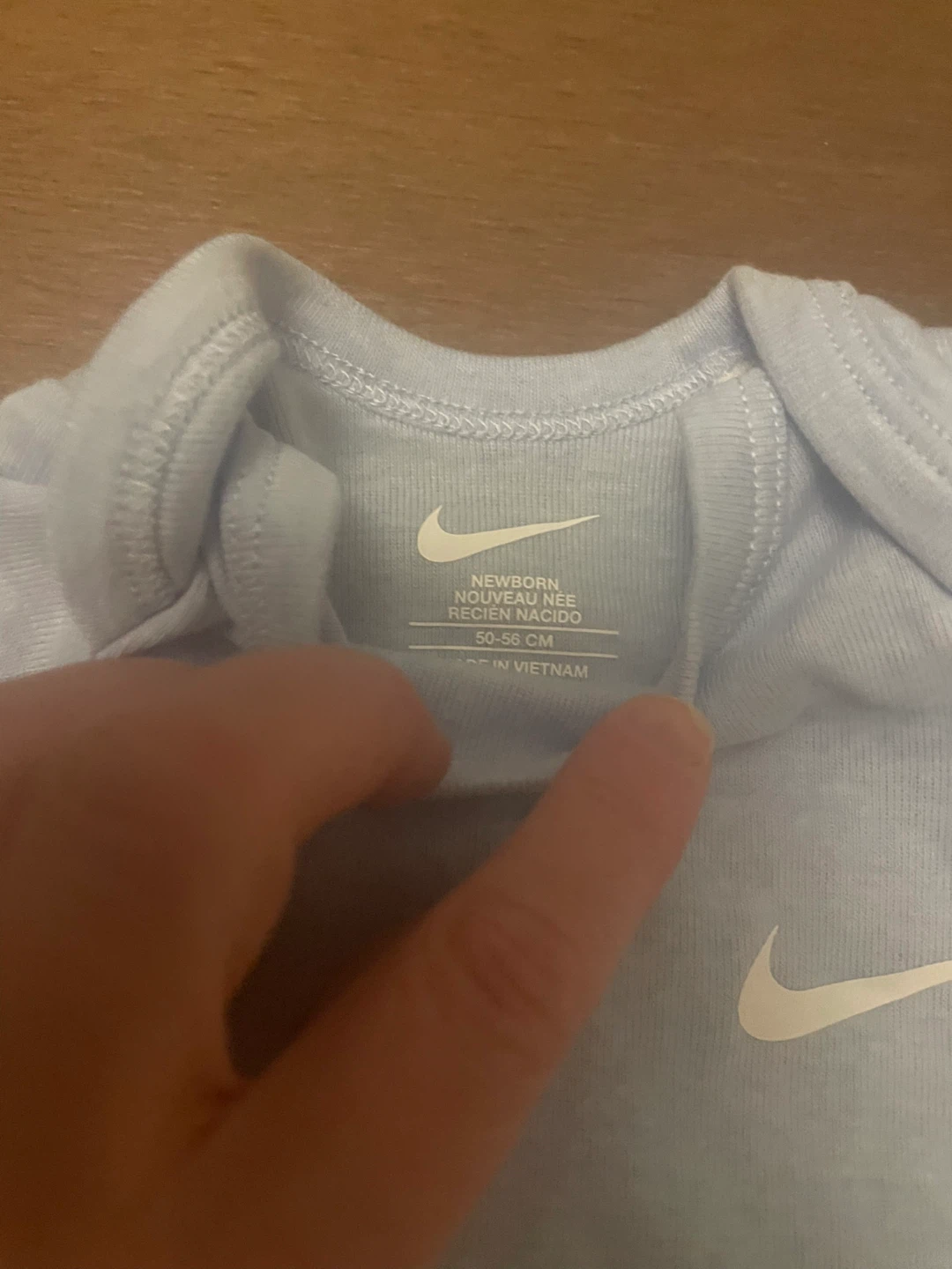 Nike Newborn Baby Clothes Set (Onesies, Footed Pajamas, Pants) - photo 5