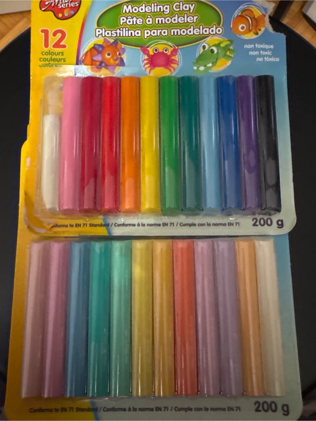 12 Colours Modeling Clay Set