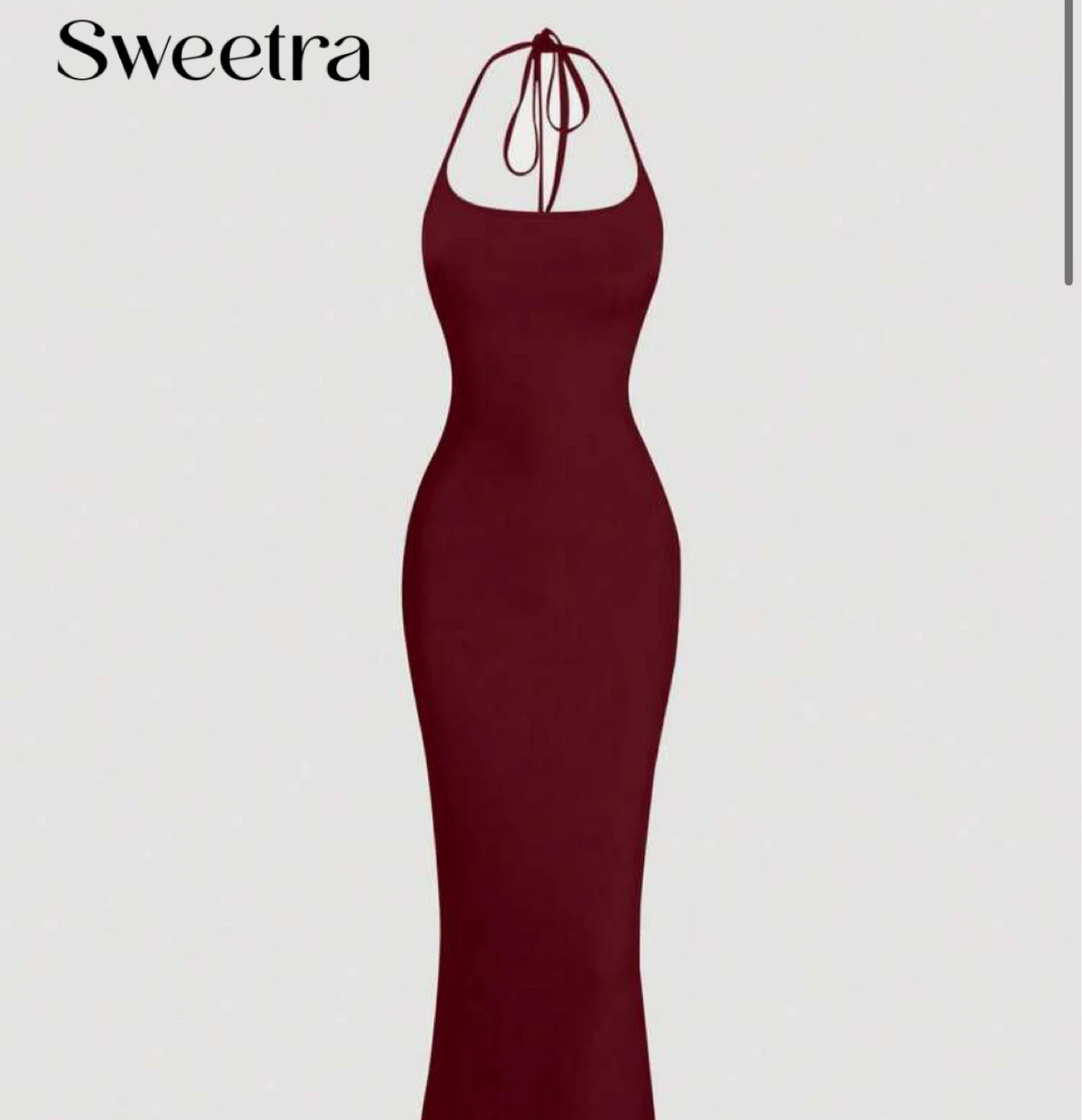 Sweetra Halter Neck Maxi Dress - photo 2