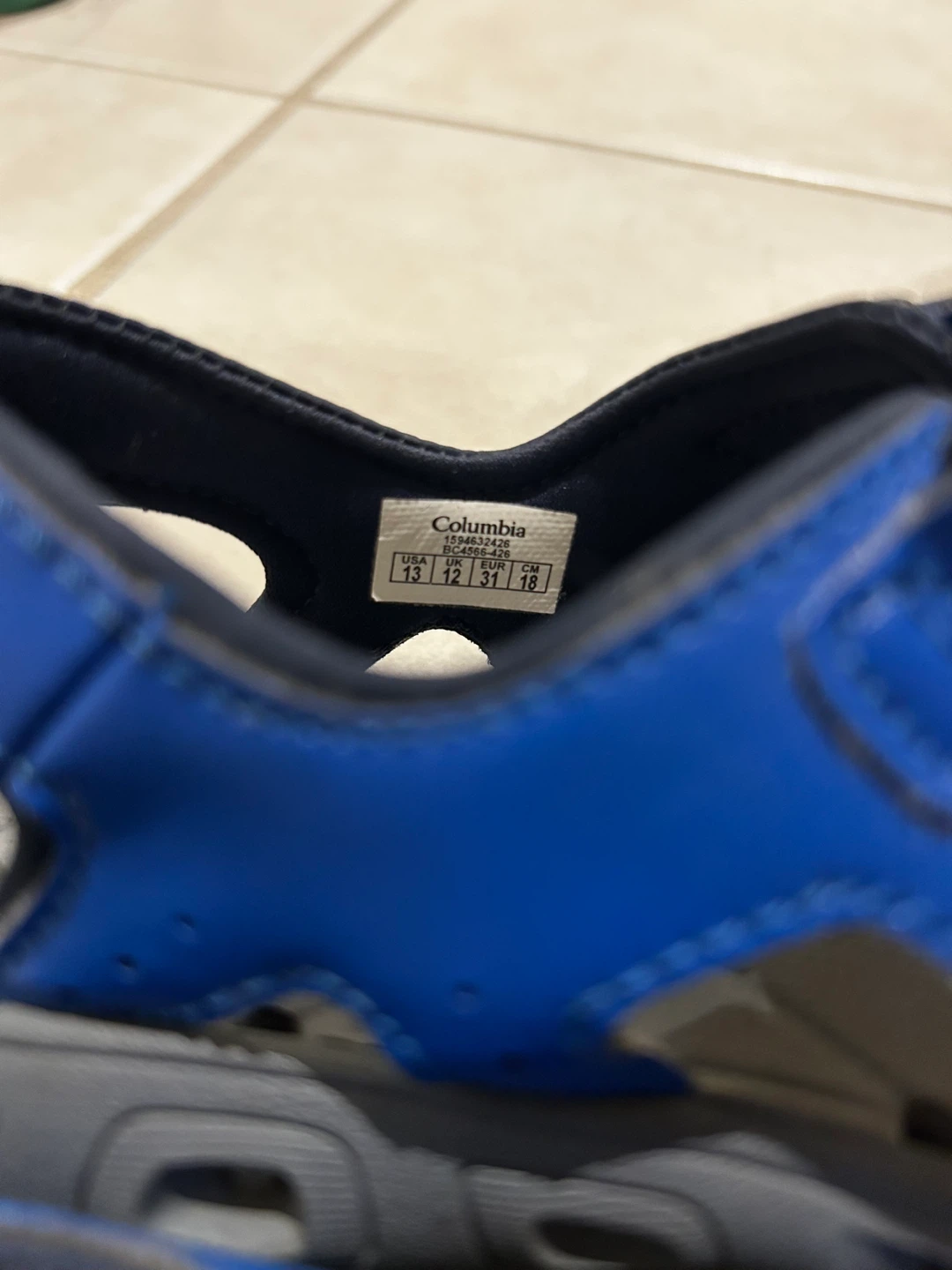Columbia Kids Blue Sandals Size US 13 - photo 4