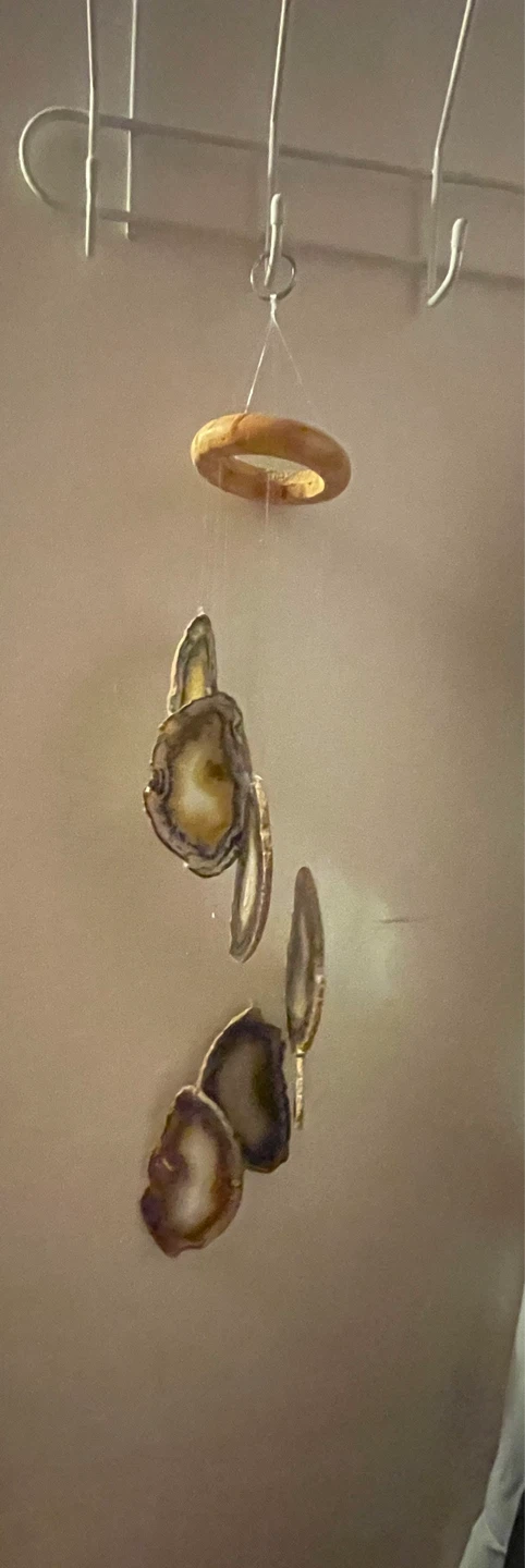 Agate Slice Wind Chime