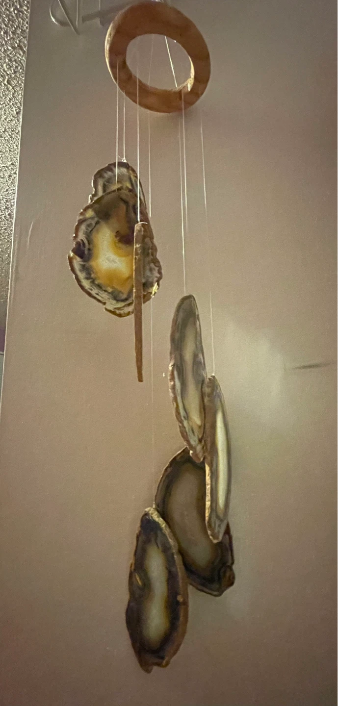 Agate Slice Wind Chime - photo 3