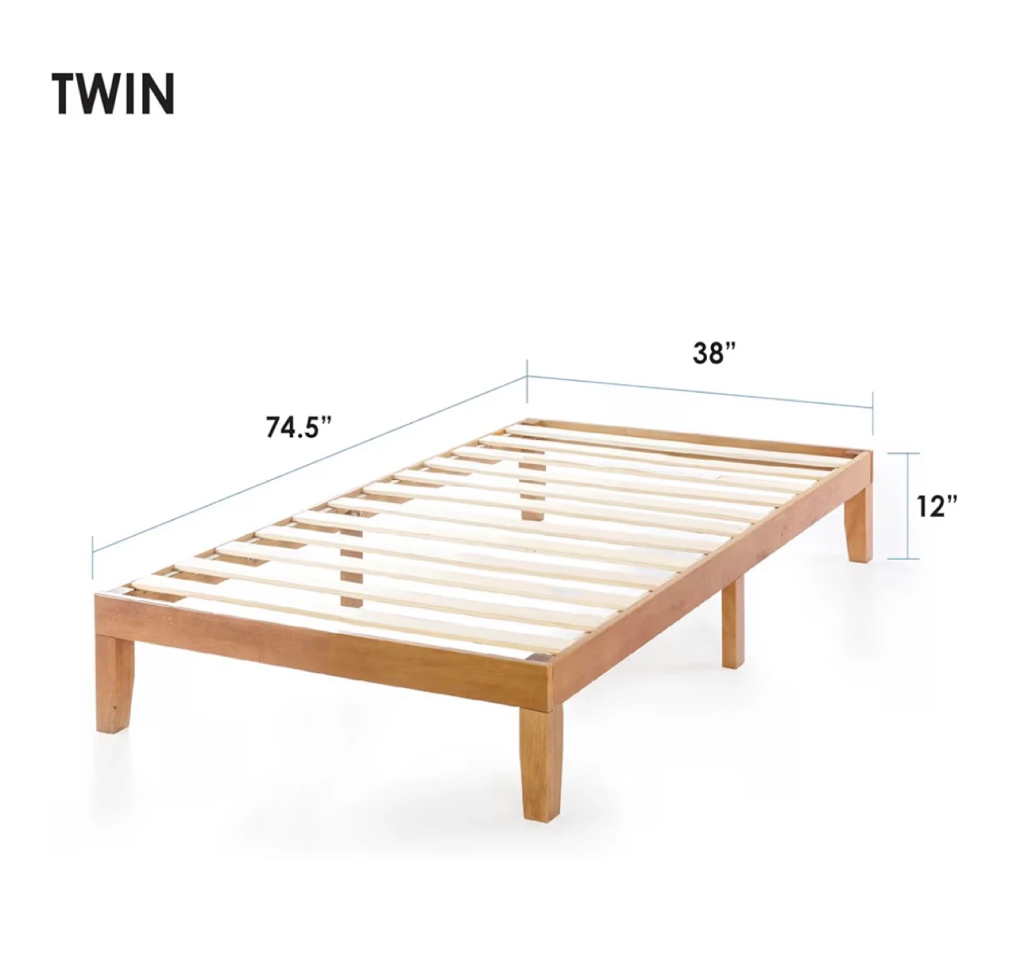 Twin Size Bed Frame ( assembled)- Williamsburg, Brooklyn 11211 - photo 2