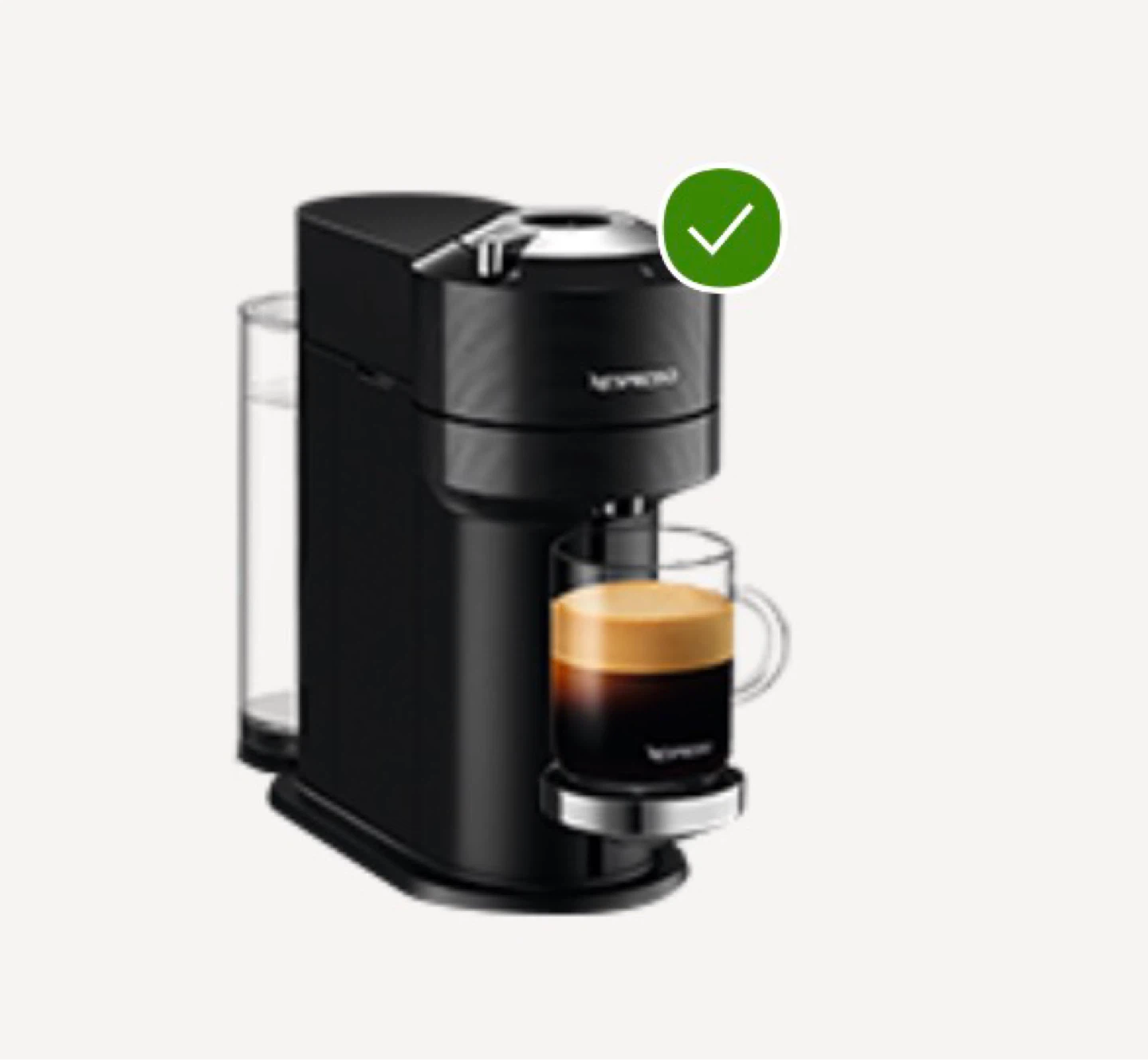 Nespresso Vertuo Next + Milk Frother-Works Perfectly