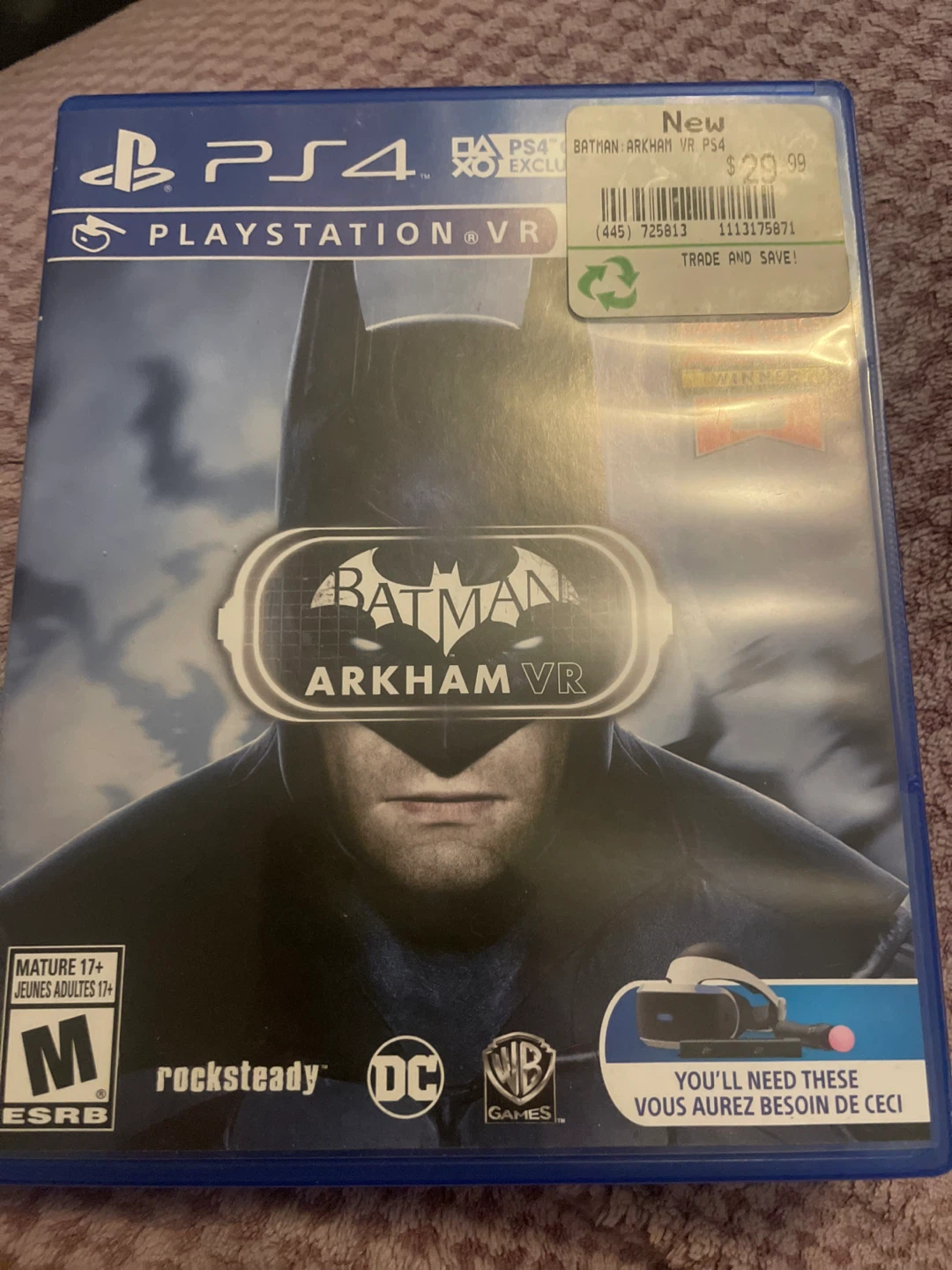 Batman: Arkham VR for PS4