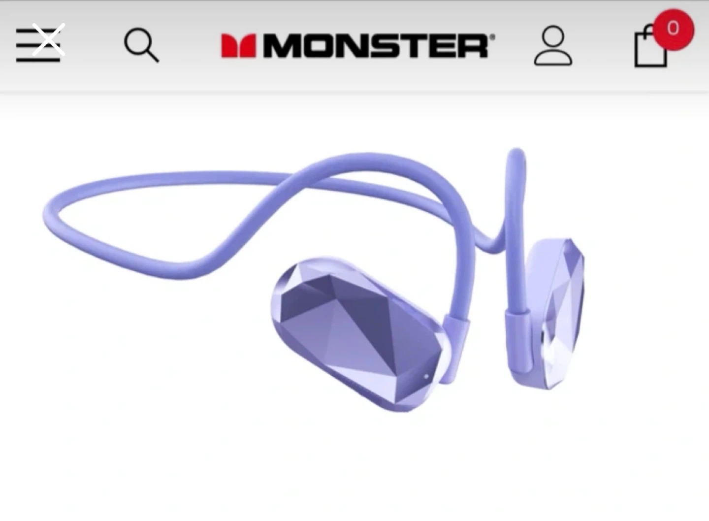 Brand New Monster Aria Free Air Conduction Sports Headphones