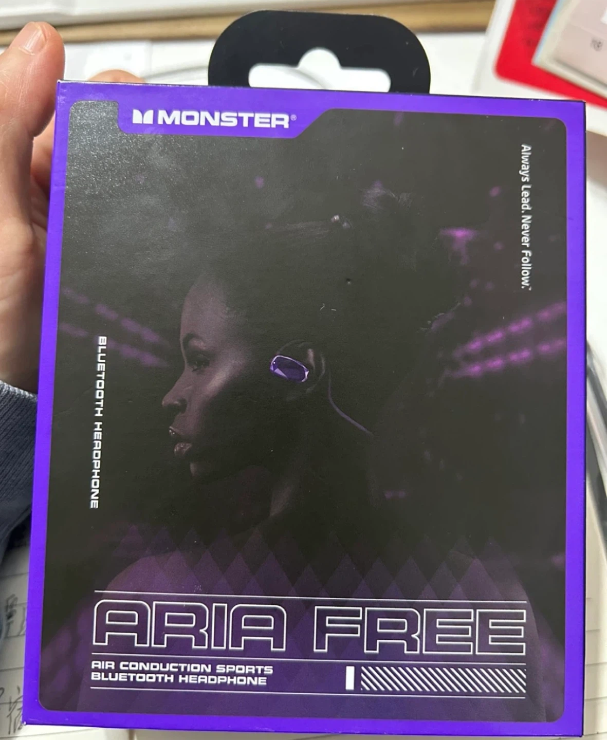 Brand New Monster Aria Free Air Conduction Sports Headphones - photo 3