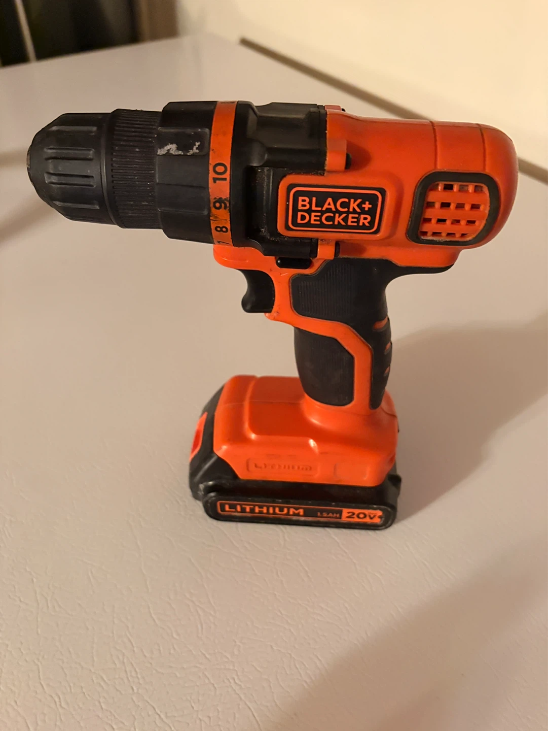 Black+Decker 20V Lithium Cordless Drill