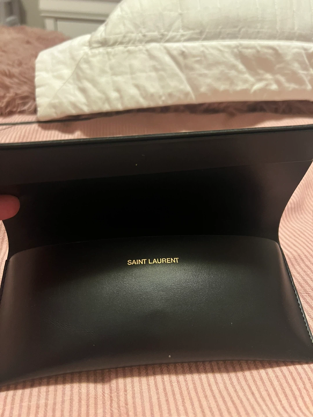 Saint Laurent Black Cat Eye Sunglasses