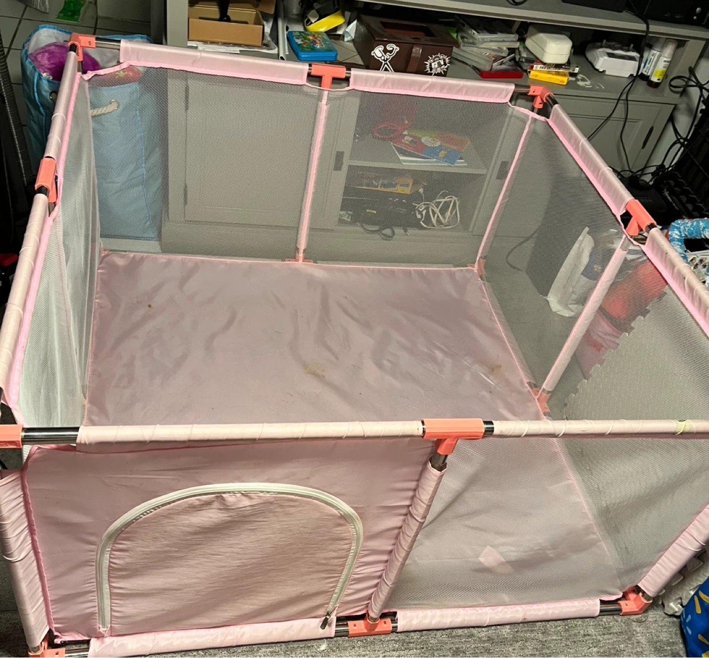 Pink Baby Playpen