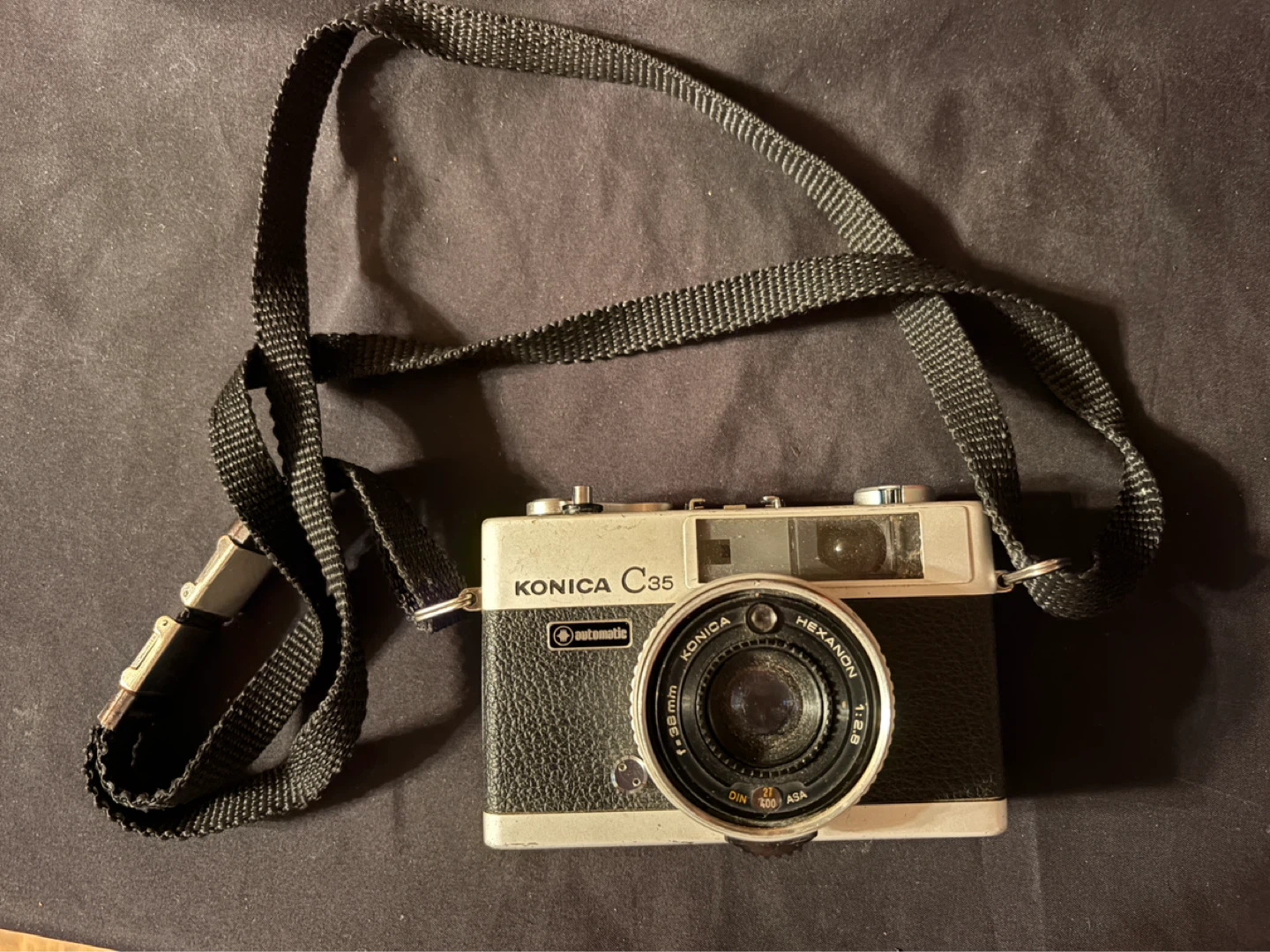 Konica C35 Automatic 35mm Film Camera