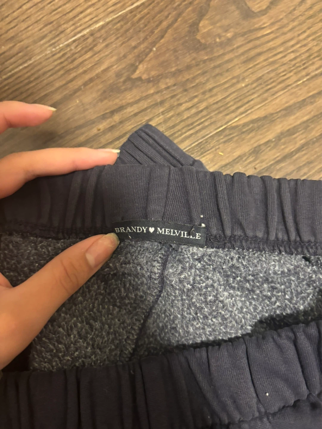 Brandy Melville Navy Sweatpants - photo 2