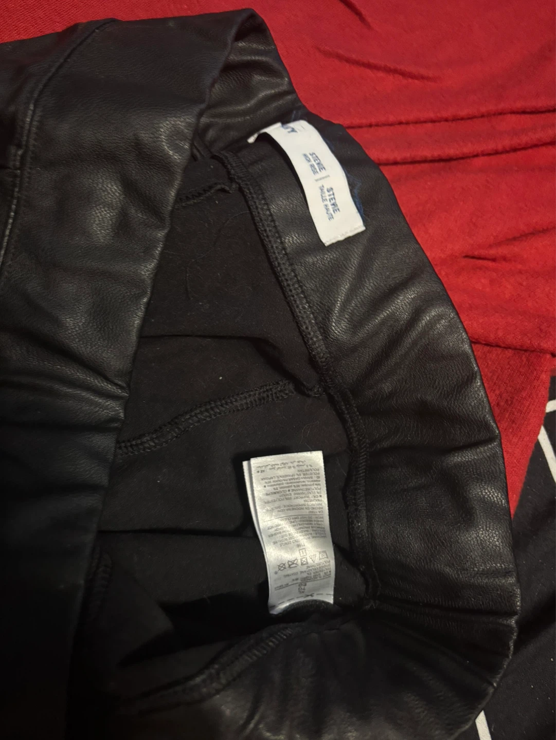 Old Navy Faux Leather Pants - photo 2
