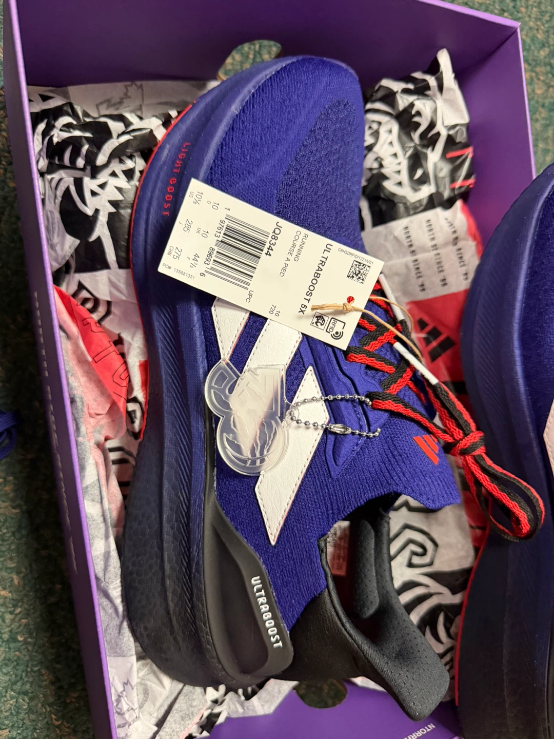 Adidas Ultraboost 5X Toronto Raptors 30th Anv. - photo 3