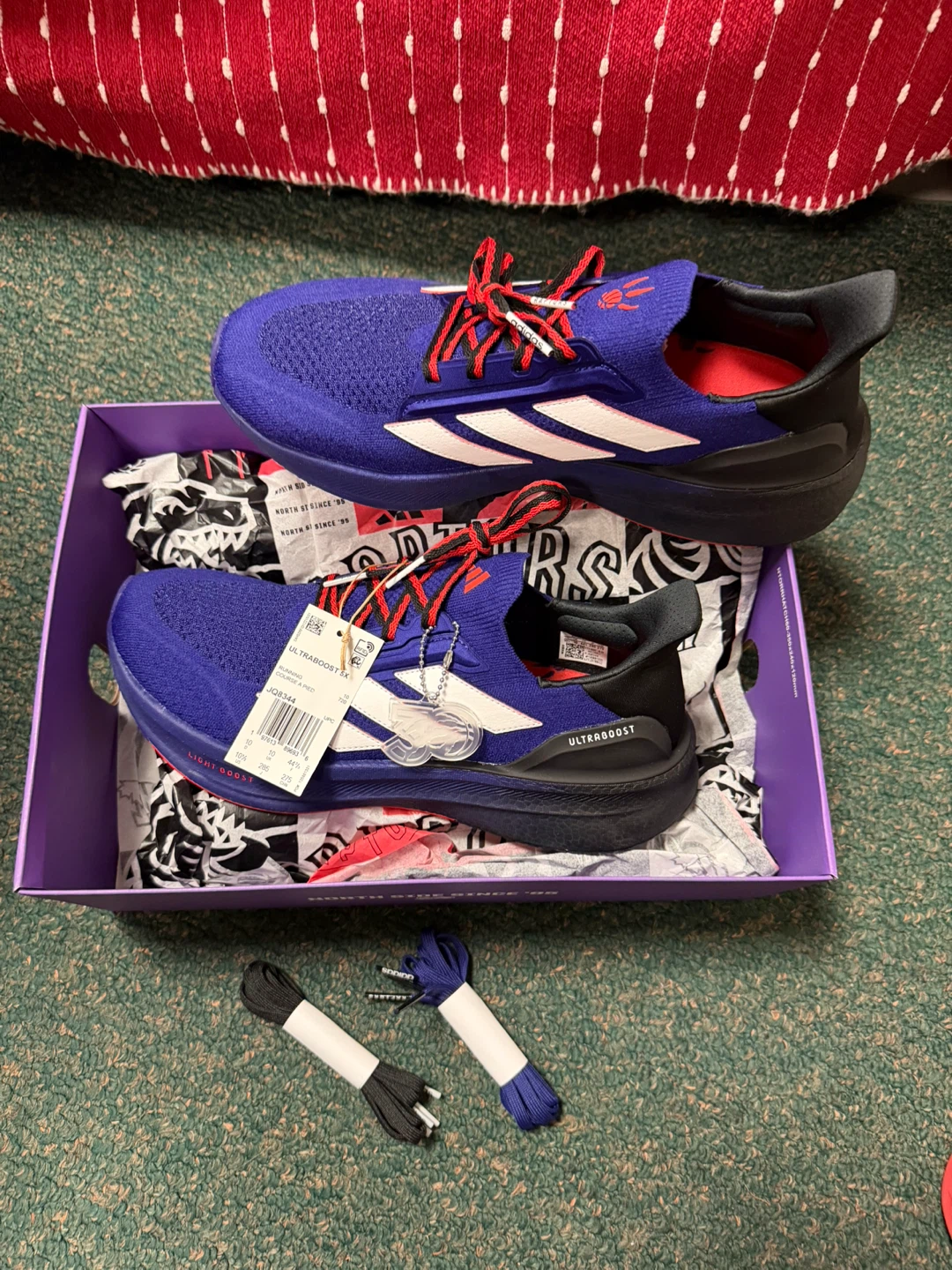 Adidas Ultraboost 5X Toronto Raptors 30th Anv.
