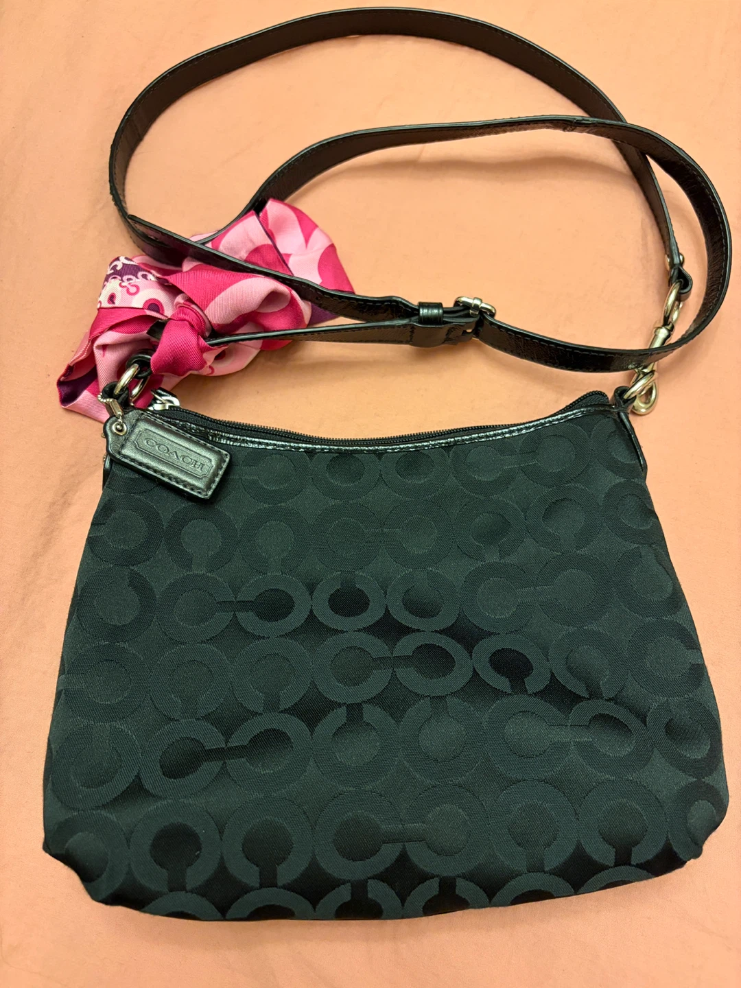 Coach Black Signature C Shoulder Bag - photo 4