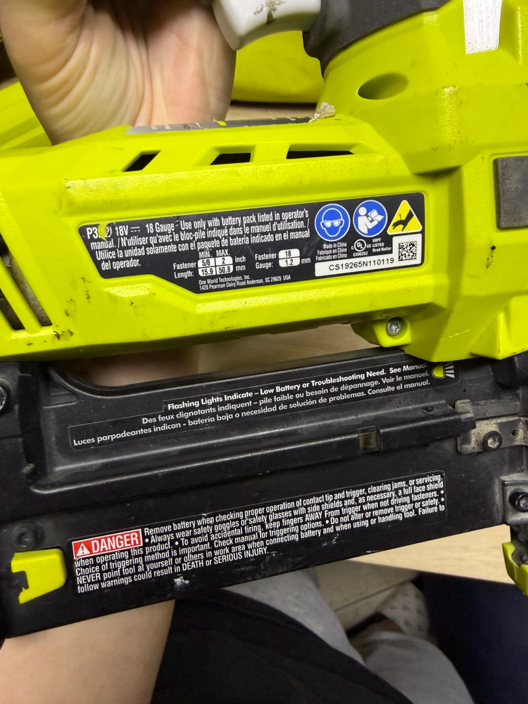 Ryobi tool set - photo 5