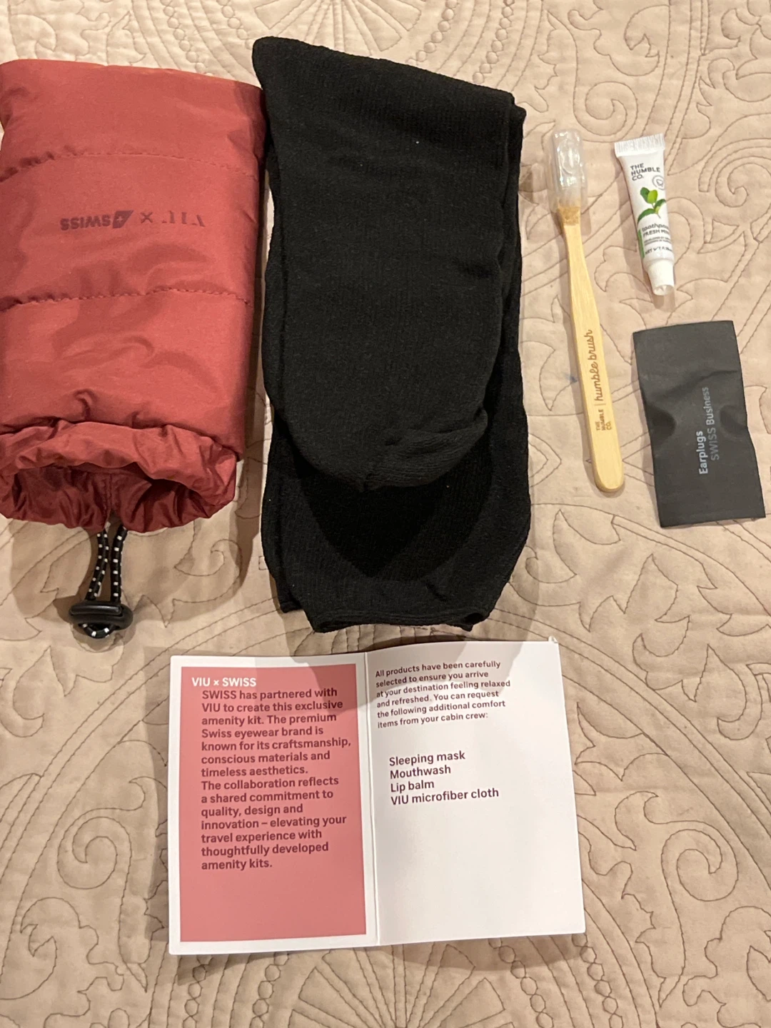 SWISS Business Amenity Kit with VIU Eyewear Collaboration - photo 5