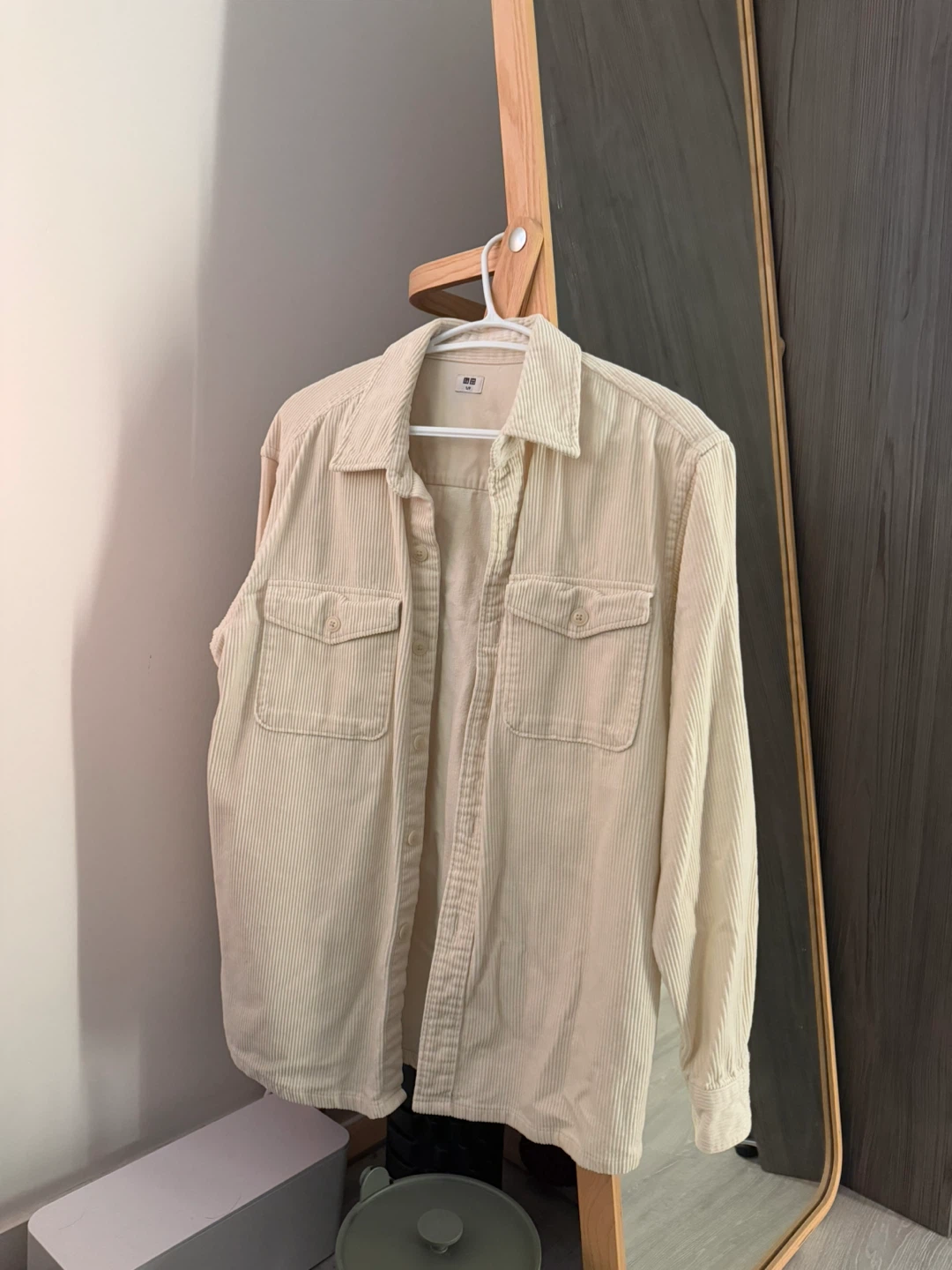 Uniqlo Corduroy Shirt Jacket - Beige