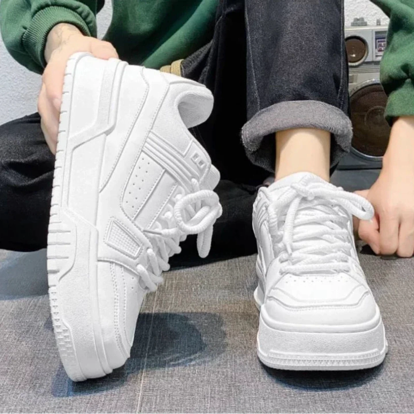 Men's Chunky Platform Sneakers