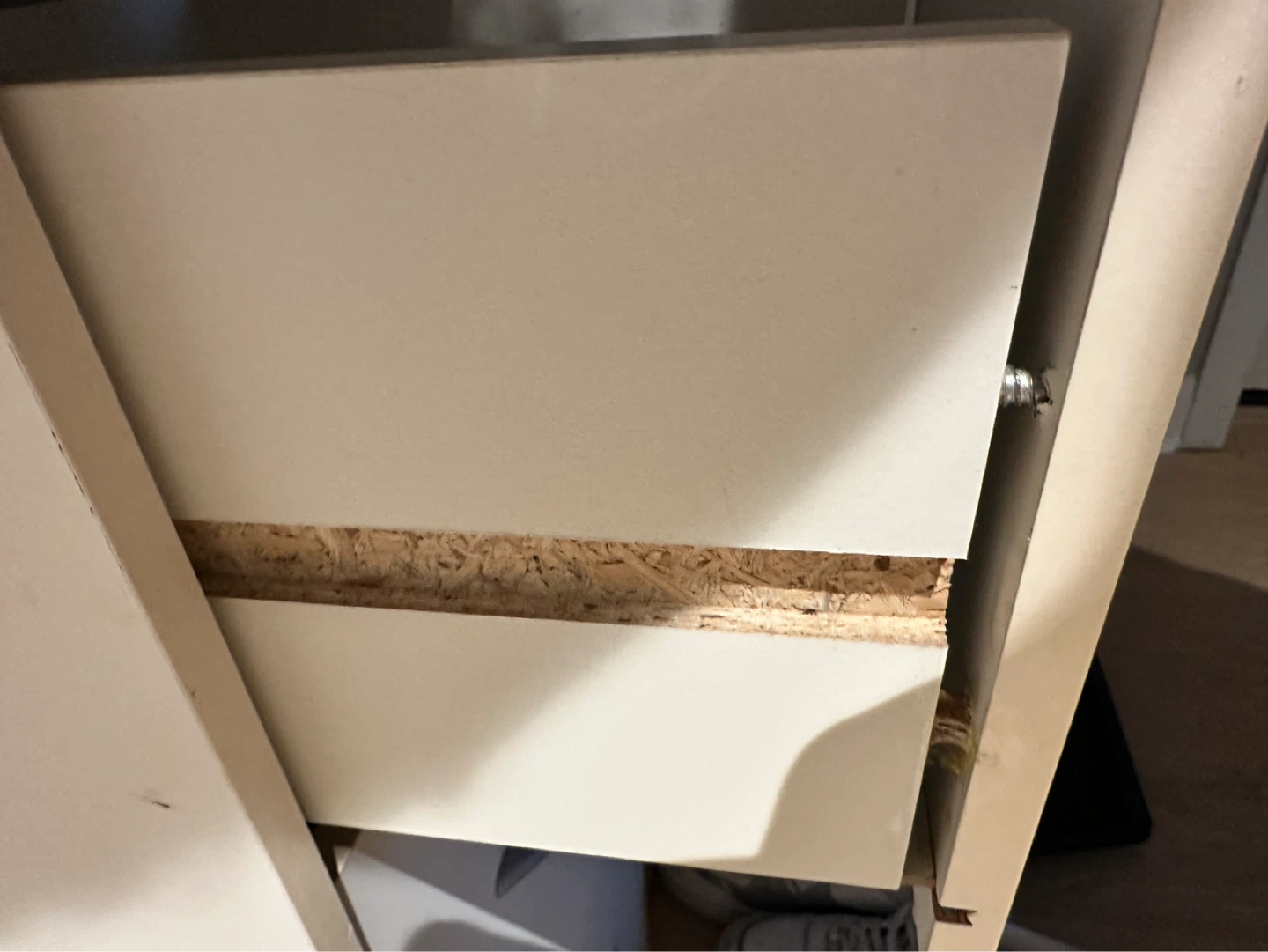 White 3-Drawer Filing Cabinet - photo 3