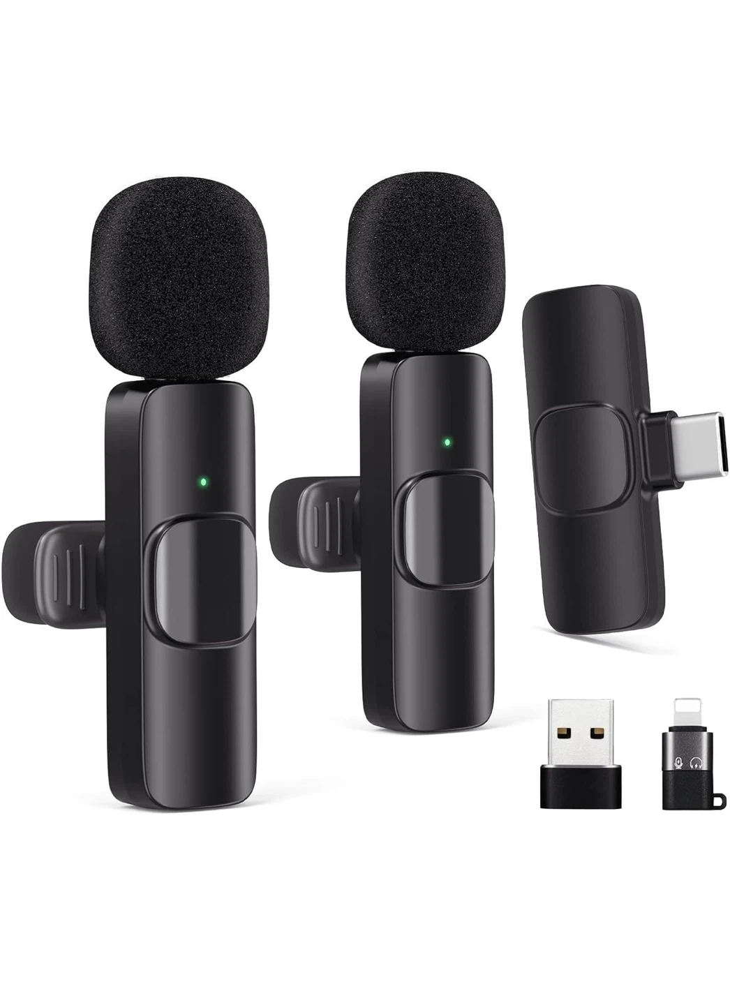 Wireless Lavalier Microphone Set