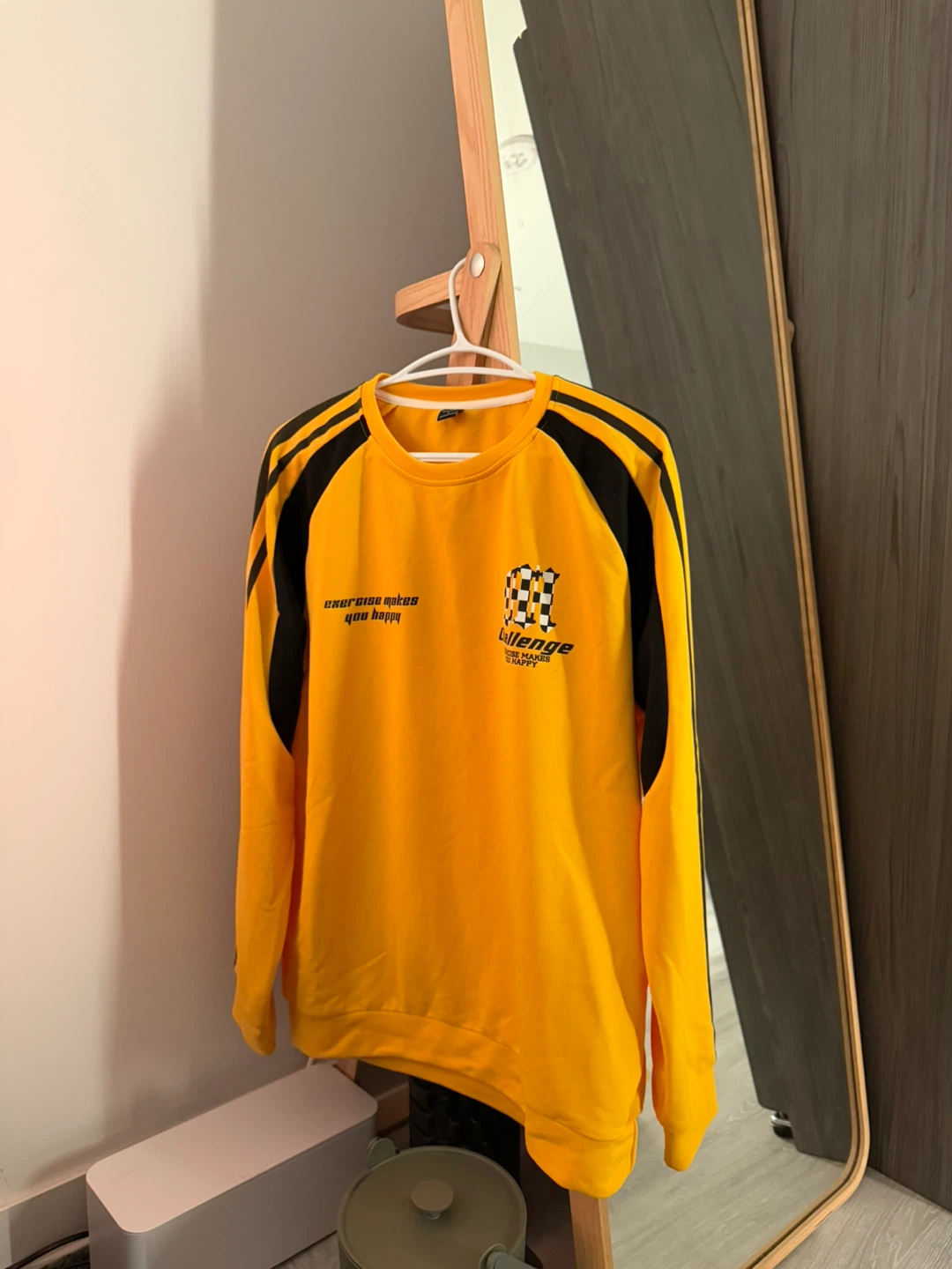 Yellow Crewneck Sweatshirt