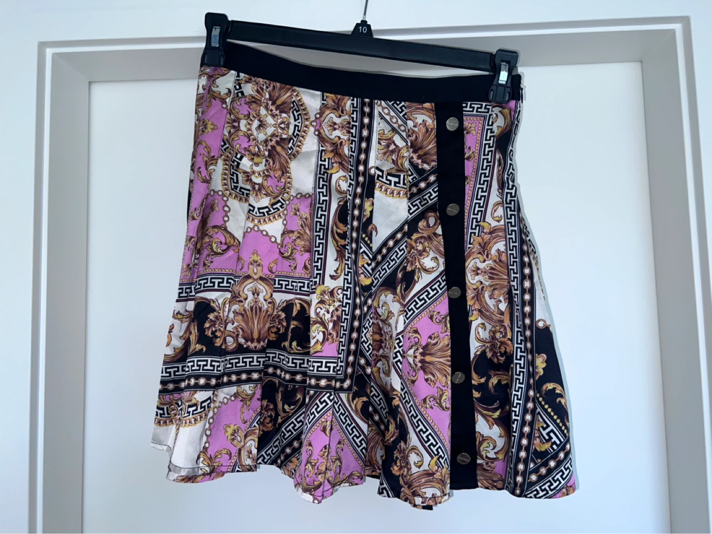 Marciano Women's Printed Button-Front Skirt