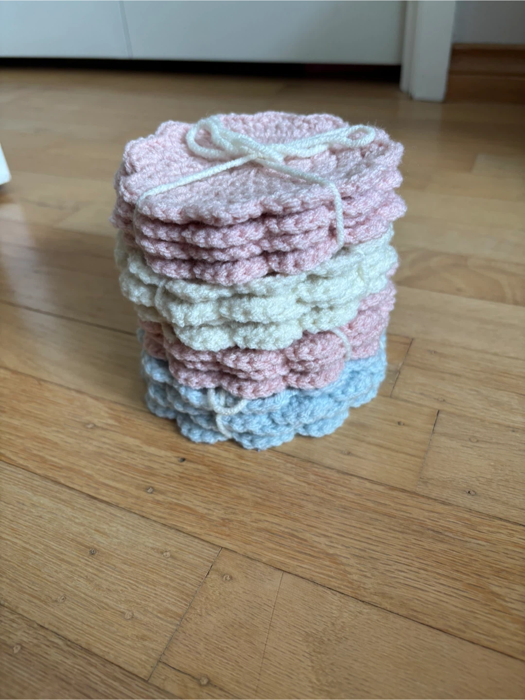 Set of 4 Crochet Coasters - photo 2