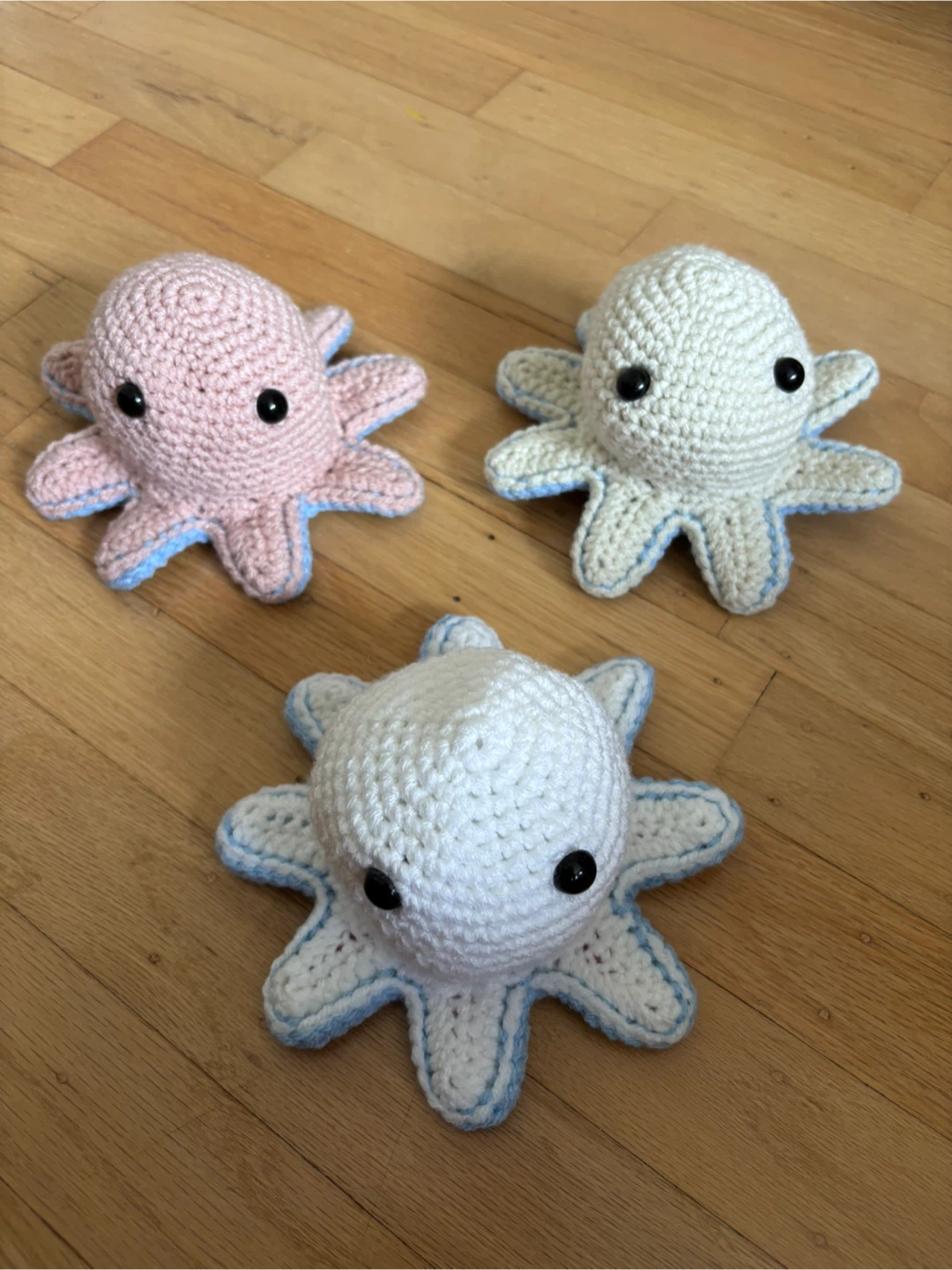 Reversible Crochet Octopus Plushies - photo 3