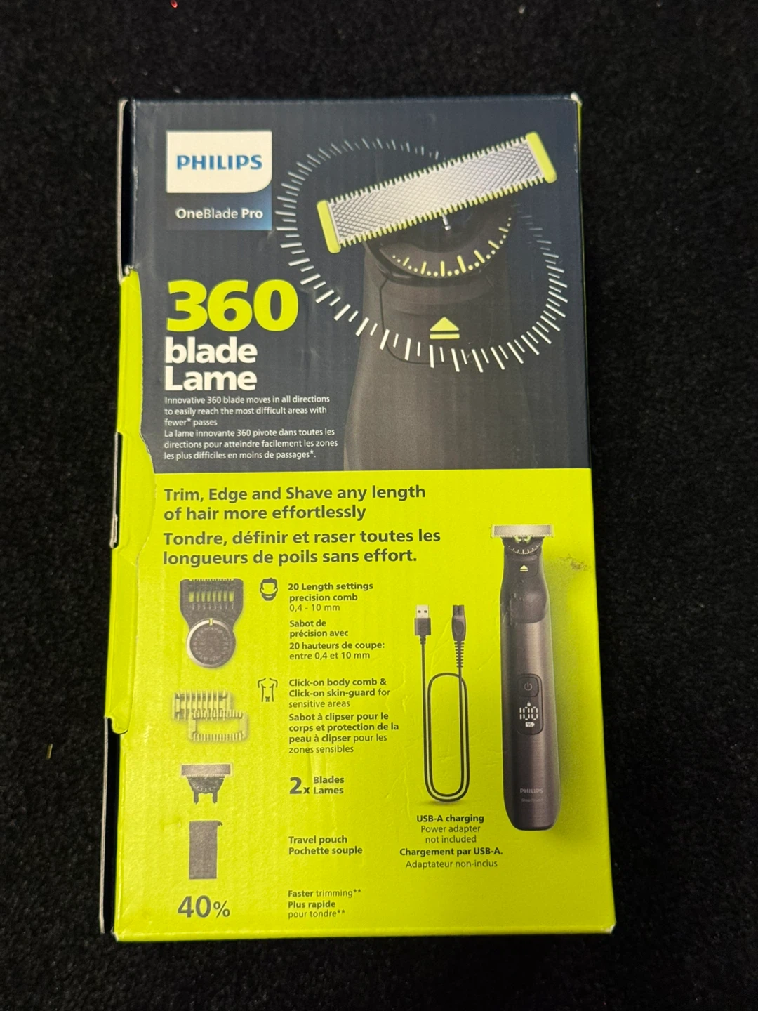 (New, READ FIRST) Philips OneBlade 360 Pro Wet & Dry - photo 2