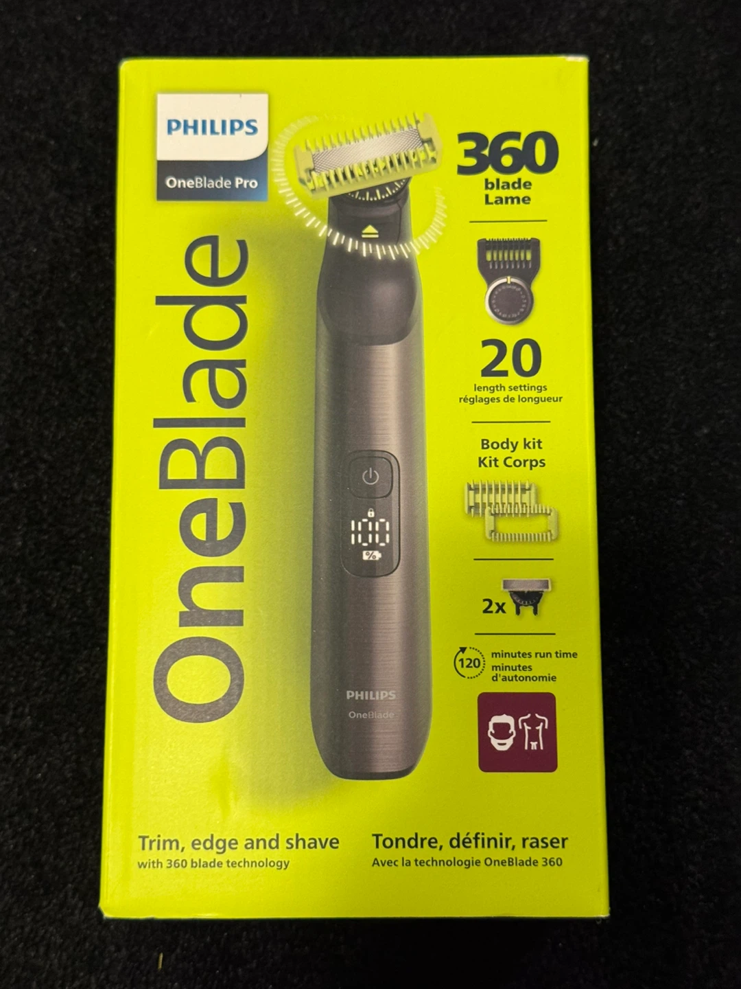 (New, READ FIRST) Philips OneBlade 360 Pro Wet & Dry