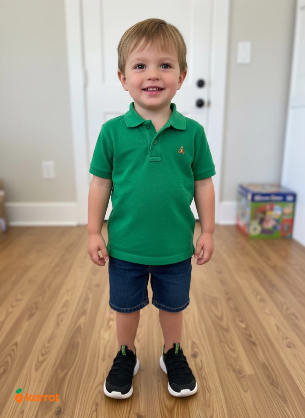 Gap Kids Green Polo Shirt and White Polo Shirt. SIZE 5 - photo 2