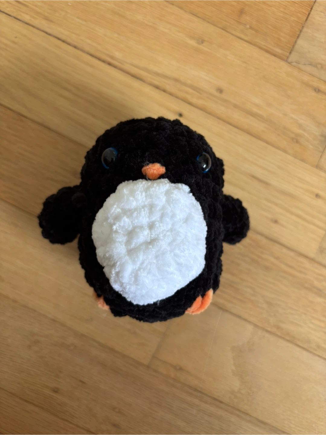 Handmade Crochet Penguin Plush Toy - photo 4