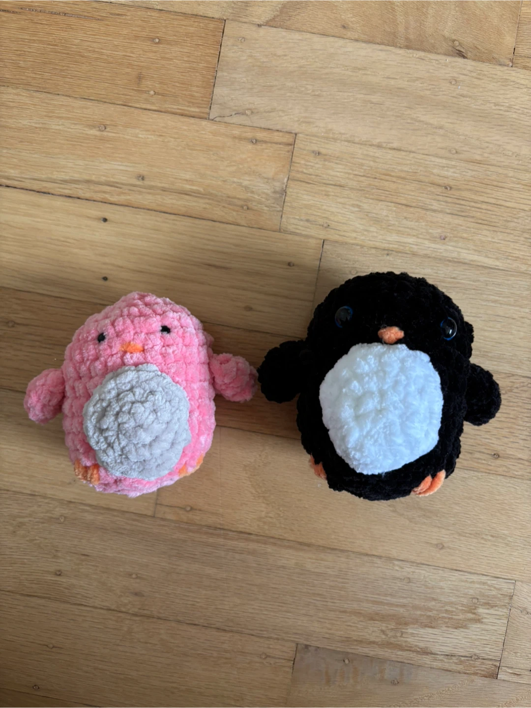 Handmade Crochet Penguin Plush Toy