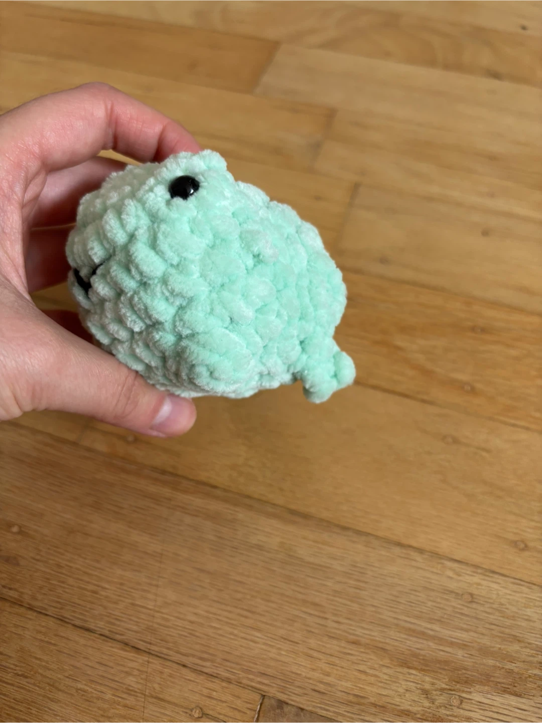 Handmade Crochet Frog Plushie - photo 2