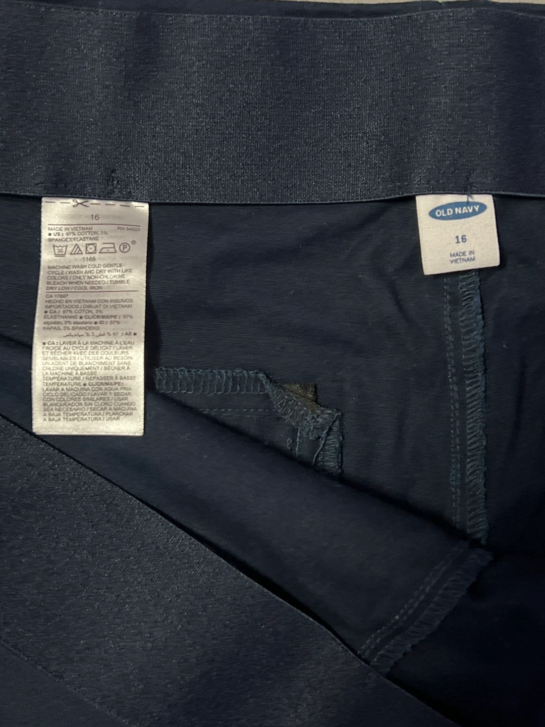 Old Navy Women's Size 16 Navy Pants - photo 2
