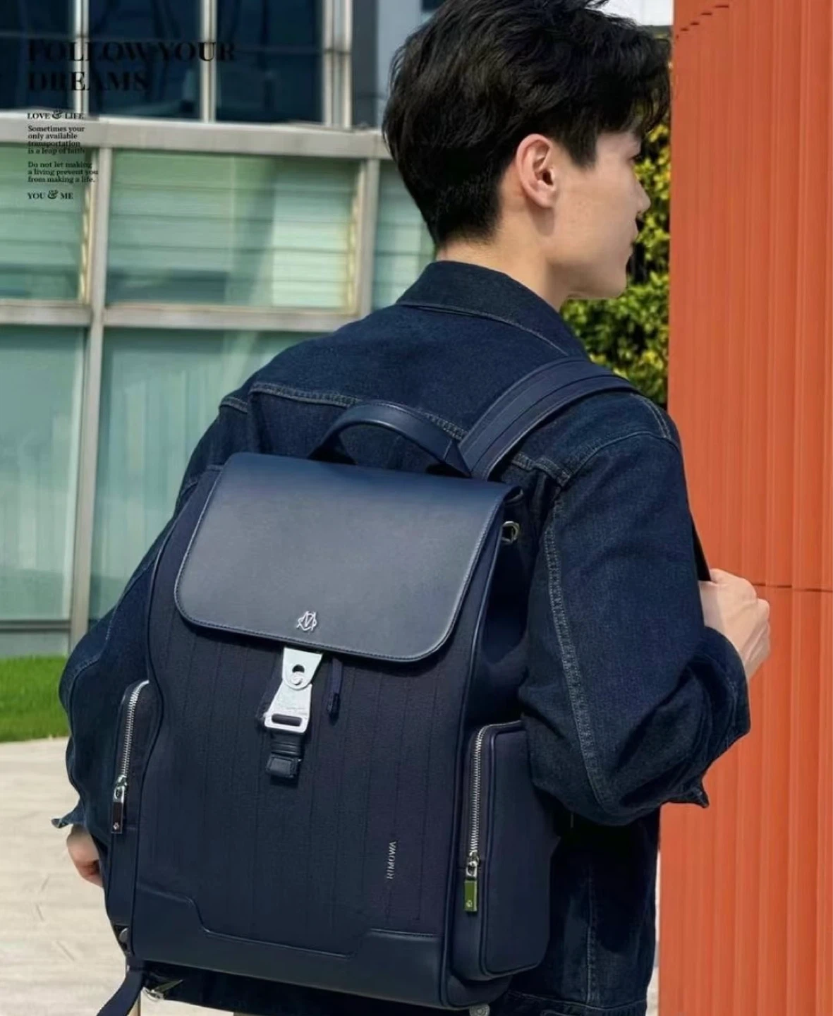 RIMOWA Navy Backpack