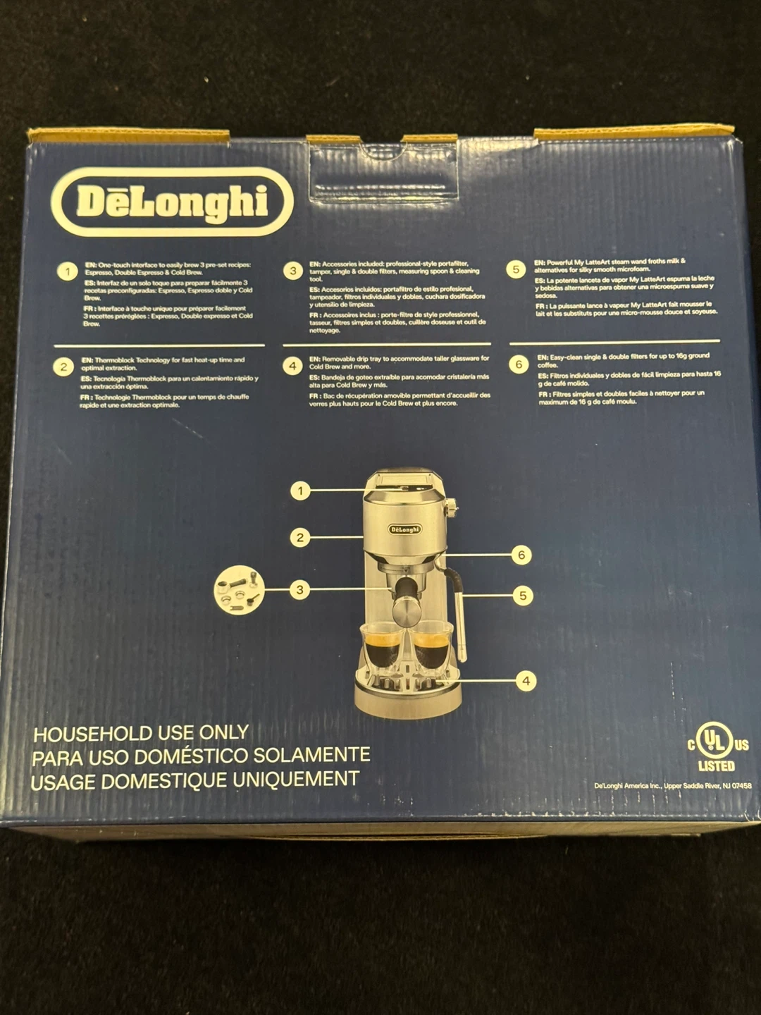 (New, read first!) De'Longhi Dedica Duo Compact Espresso Machine - photo 2