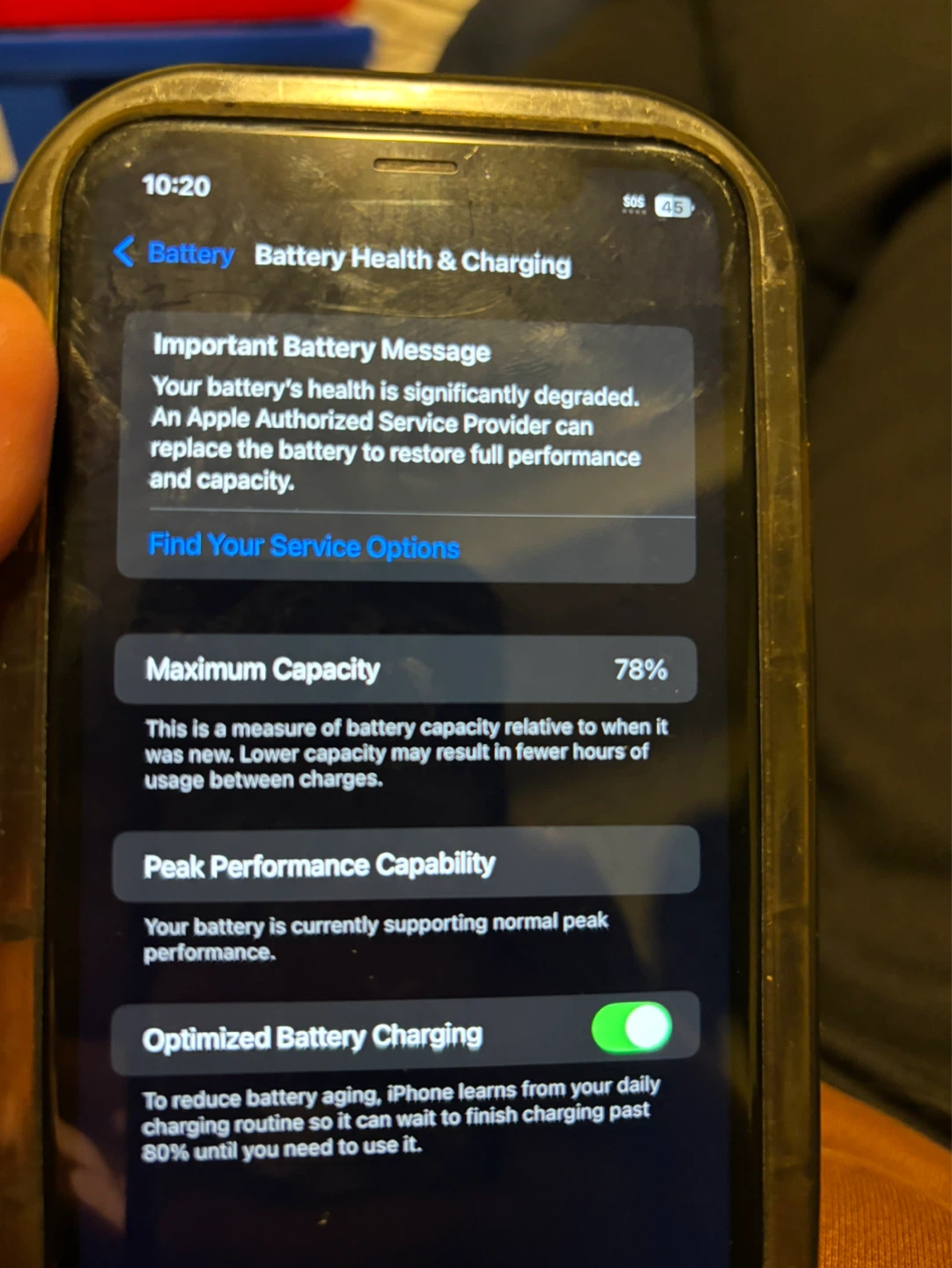 iPhone (XR) - Black - Battery Health 78% - photo 5
