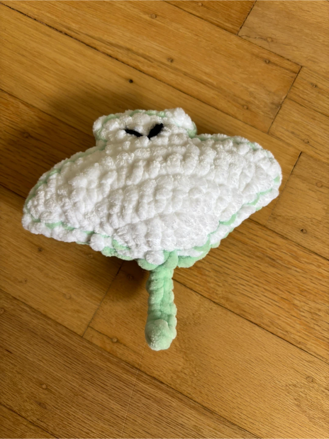 Crocheted Stingray Plush Toy - photo 2