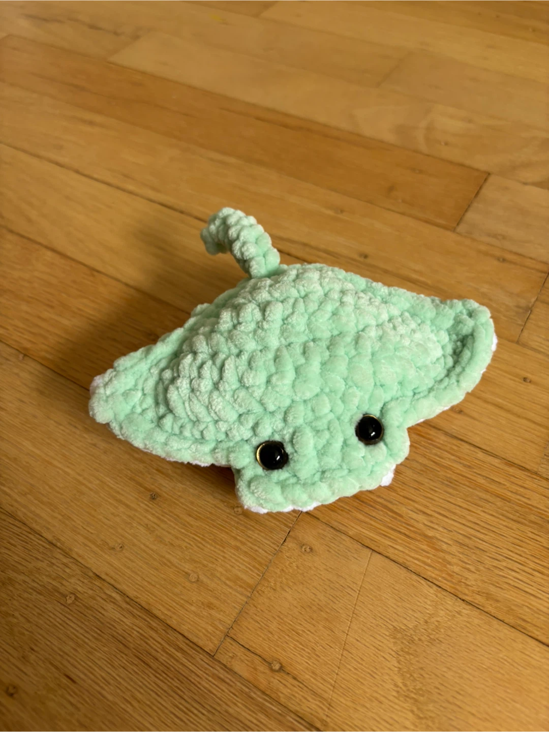 Crocheted Stingray Plush Toy