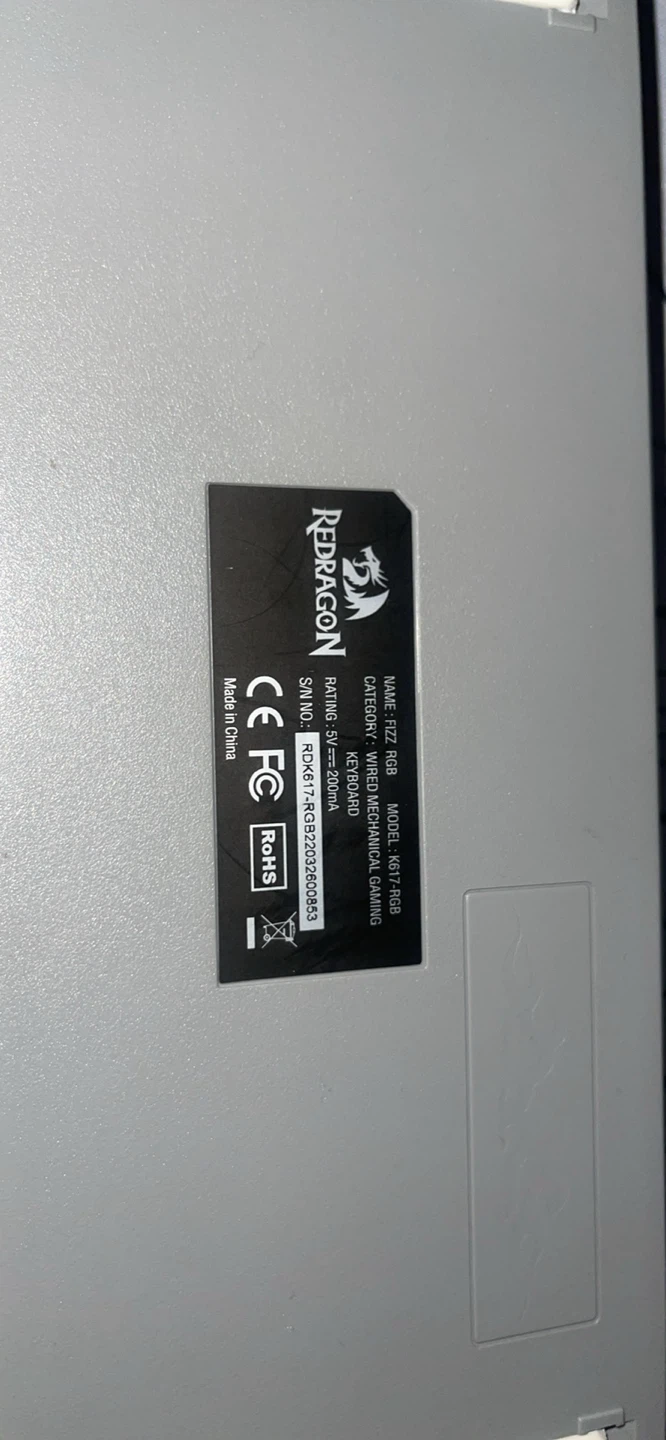 Redragon K617 RGB Wired Mechanical Gaming Keyboard - photo 3