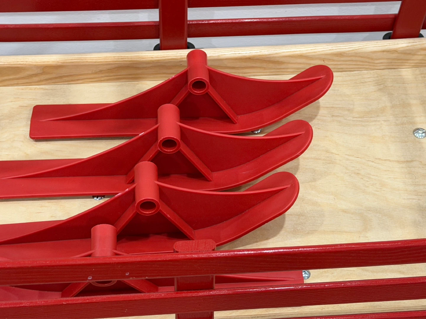 Radio Flyer "Express Wagon" Red Wagon with Ski Set - photo 3