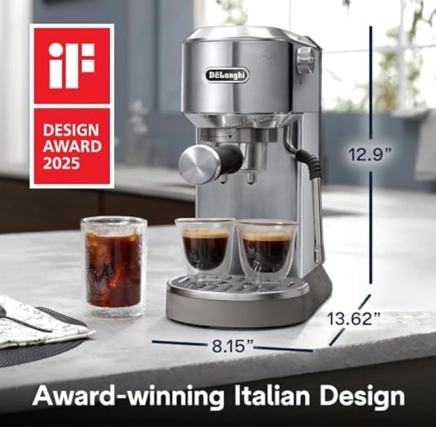 (New, read first!) De'Longhi Dedica Duo Compact Espresso Machine - photo 4